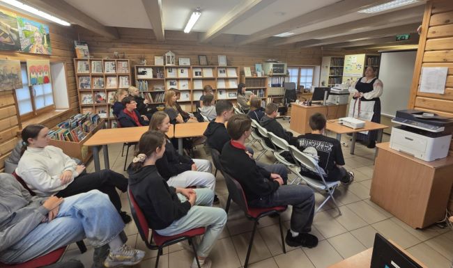 kalbos_metai Senųjų Trakų bibliotekoje paminėti Lietuvių liaudies dainų metai