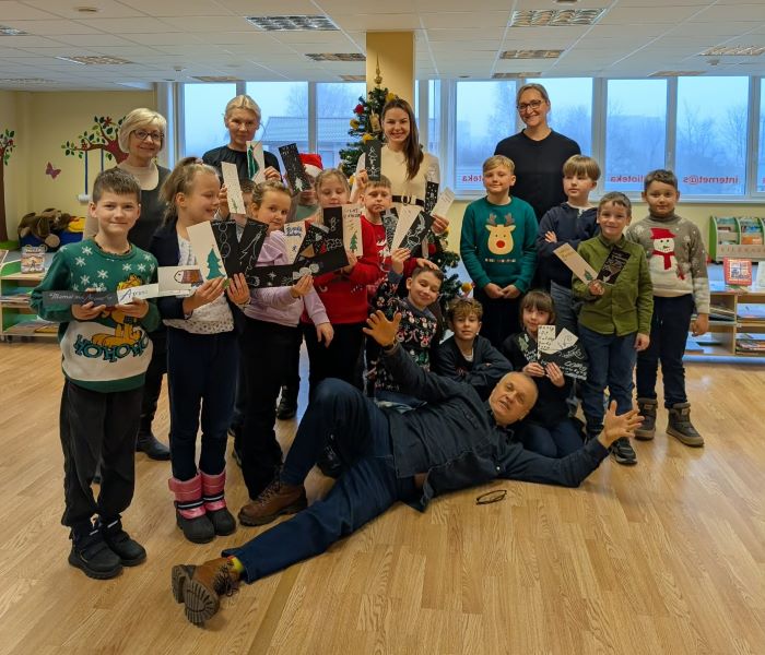 Rūdiškių biblioteka – kūrybos, skaitymo ir bendruomenės susitikimų erdvė