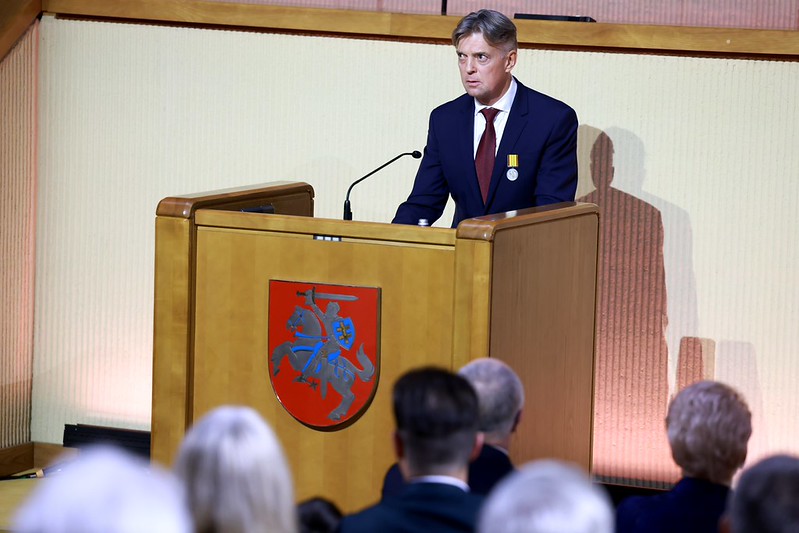 Saulius_Tulevicius_LRS_ Aukščiausiosios Tarybos Apsaugos skyriaus pareigūnas Saulius Vincentas Tulevičius: „Laisvė prasideda žmogaus širdyje, o įtvirtinama stipria ir išmintinga valstybe“