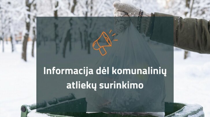 Laikinai sustabdytas komunalinių atliekų surinkimas Onuškio ir Aukštadvario seniūnijose