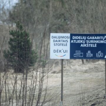 Investicijos į atliekų tvarkymo infrastruktūrą: Vilniaus regione daugės vietų, kur galima palikti didelių gabaritų atliekas
