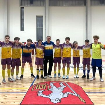 futbolas_Trakai_ Vaikų salės futbolo turnyras „Nepriklausomybės taurė“