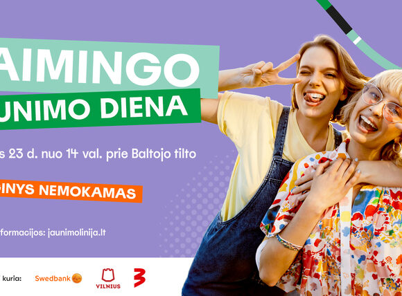 Laimingo_Jaunimo_Diena_1640_856_FB_Group_Cover_ Gegužės 23-ąją Vilniuje – Laimingo jaunimo diena: žygis, Laimės pieva ir nemokamas koncertas