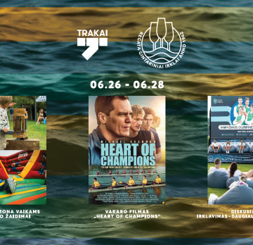 gintariniai_irklai Trakuose – tradicinė tarptautinė „Gintarinių irklų“ regata
