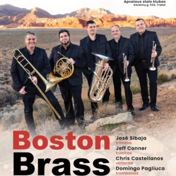 XXI_TFW_Poster_Boston Brass_A3 XXI „Trakų fanfarinę savaitę“ atidarys pasaulinio garso kvintetas „Boston Brass“