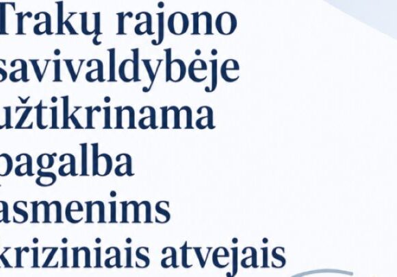 kriziniaiatvejai Pagalba asmenims kriziniais atvejais Trakų rajone
