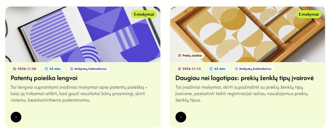 mokymai Intelektinės nuosavybės akademija – pagalba verslui