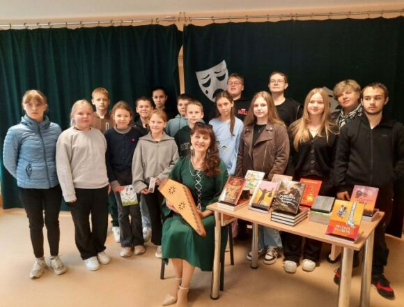 kankles Popietė „Kanklių skambesys“ Dusmenų bibliotekoje