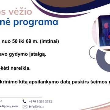 Vis daugiau Lietuvos vyrų ryžtasi pasitikrinti dėl prostatos vėžio